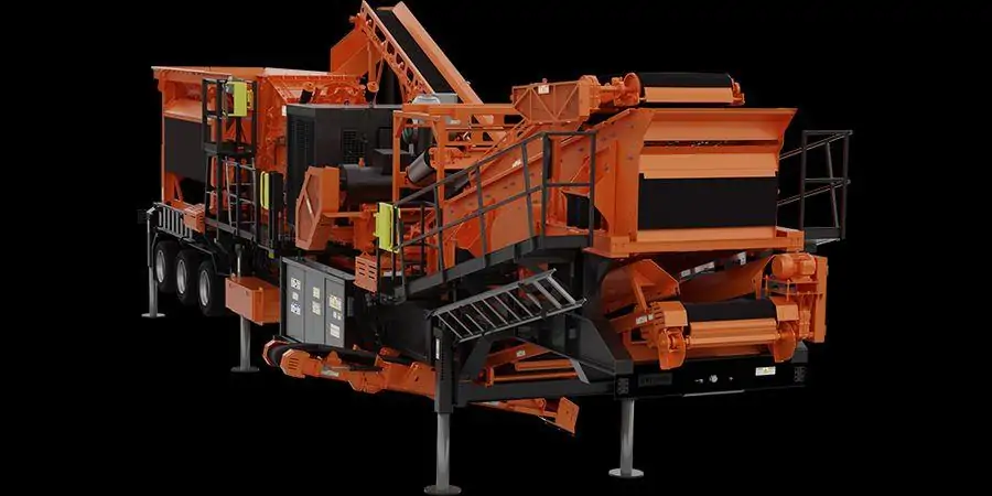 Trạm nghiền di động Eagle Crusher 1200 25 CC