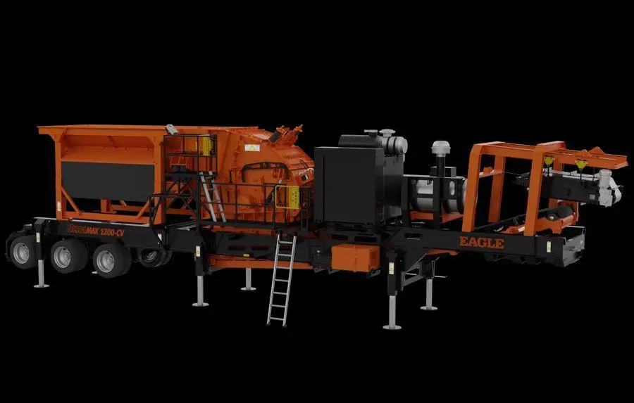 Trạm nghiền di động Eagle Crusher 1200 25 CV