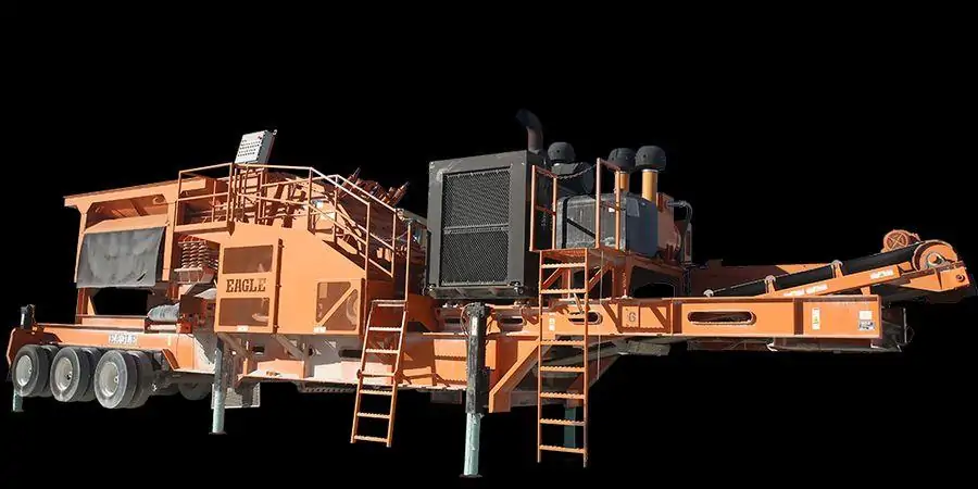 Trạm nghiền di động Eagle Crusher 1400 45 CV