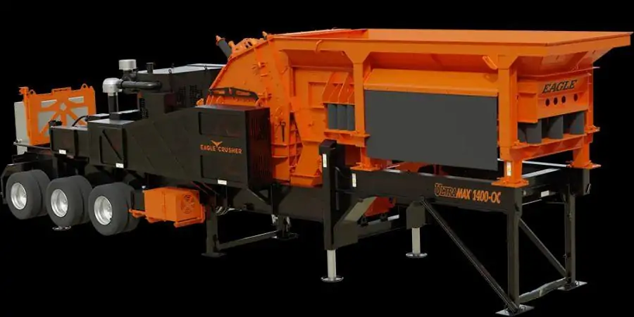 Trạm nghiền di động Eagle Crusher 1400 45 OC