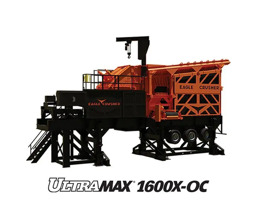 Trạm nghiền di động Eagle Crusher 1600 69X OC