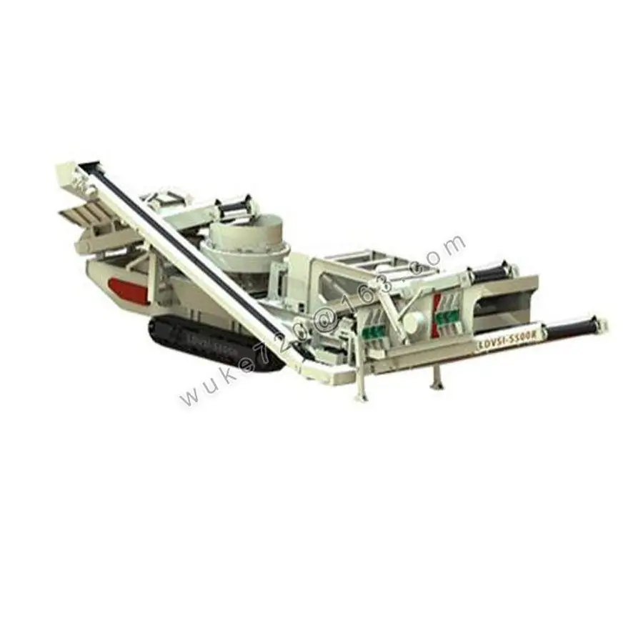 Shanbao Crawler Impact Mobile Station – Trạm nghiền di động