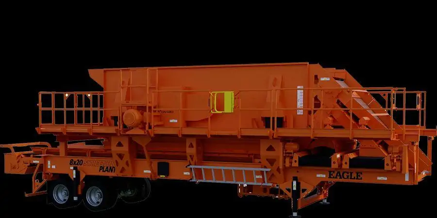Máy sàng rung Eagle Crusher 8×20