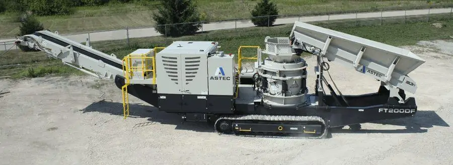 Trạm nghiền di động Astec FT300DF