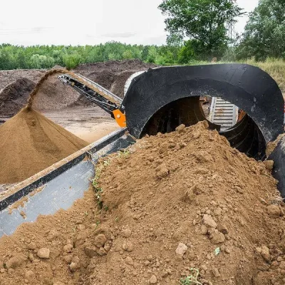 Doppstadt SM 720.2 SA – Máy sàng rung