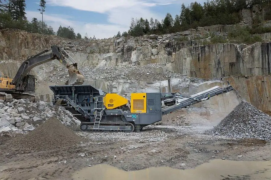 Máy nghiền hàm Rubble Master RM J110X