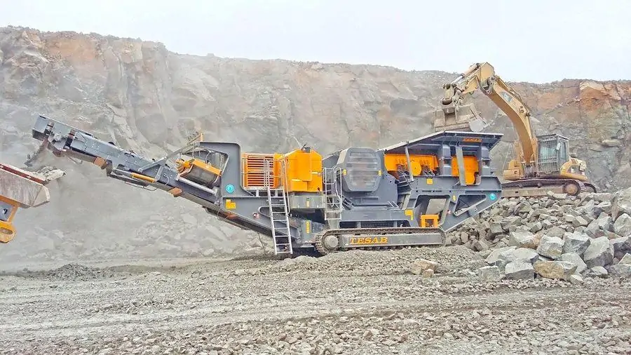 Máy nghiền hàm Tesab 800i