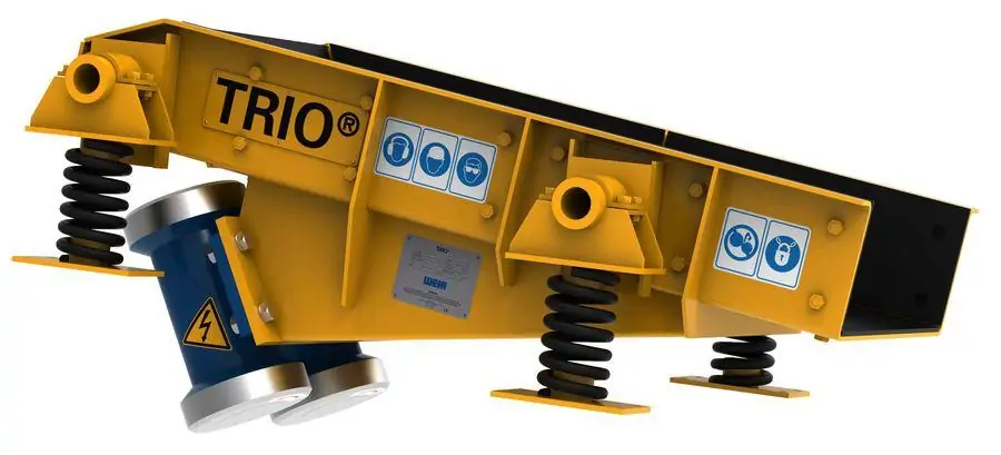 Trio EF Series Pan Feeder – Máy cấp liệu