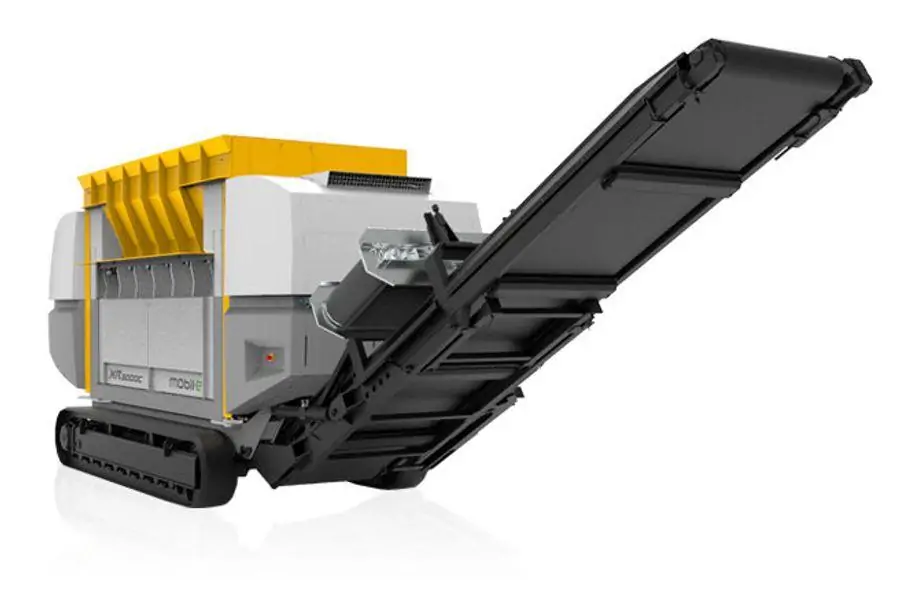 Máy nghiền phế liệu tái chế UNTHA XR mobil e