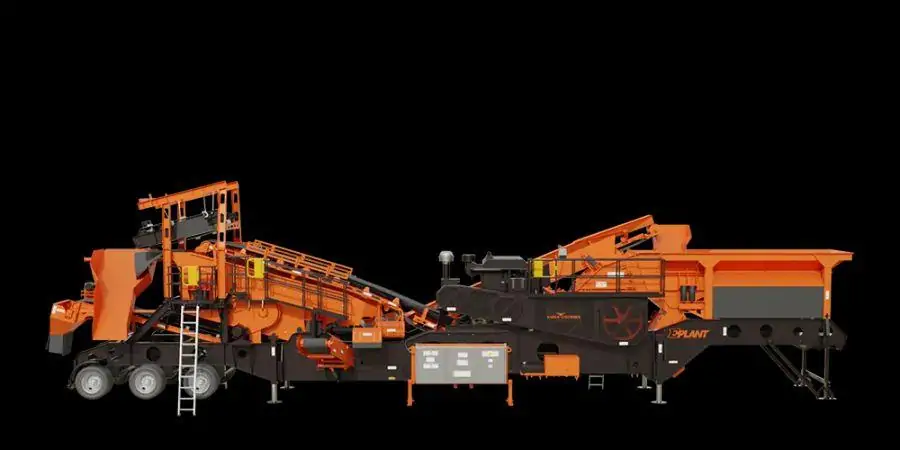 Trạm nghiền di động Eagle Crusher E Triple Deck