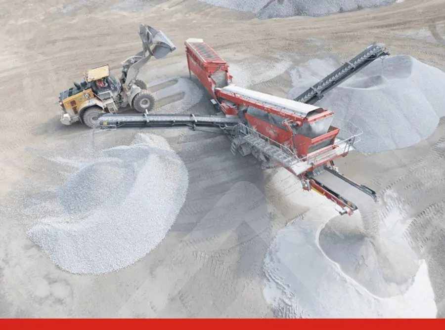 Máy sàng rung Terex Finlay 693