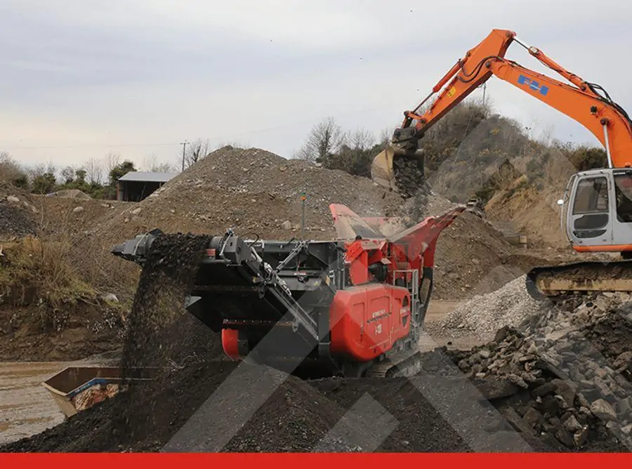 Trạm nghiền di động Terex Finlay I 120