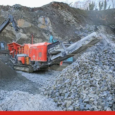 Terex Finlay J-1175 – Trạm nghiền di động