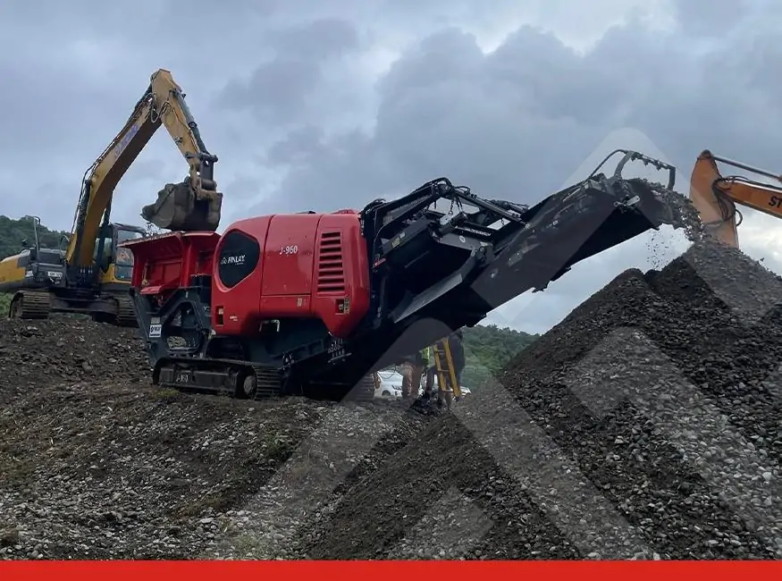 Máy nghiền hàm Terex Finlay J 1175