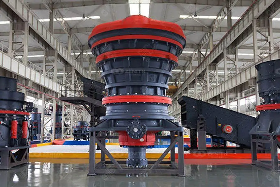 Máy nghiền hồi chuyển (gyratory) Zenith HGT