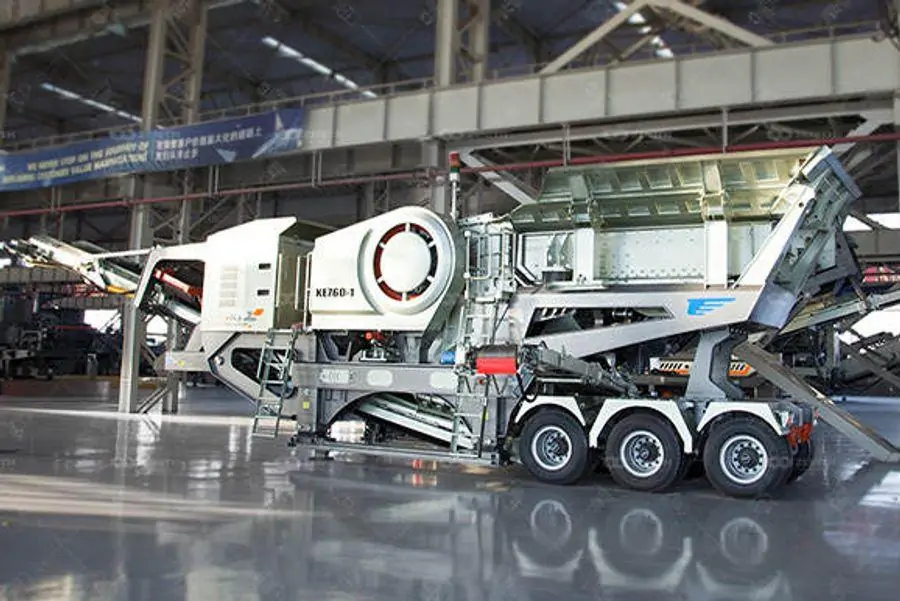 Trạm nghiền di động Zenith K3 Crushing
