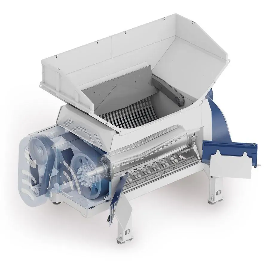 Máy nghiền phế liệu tái chế Lindner Polaris 2800
