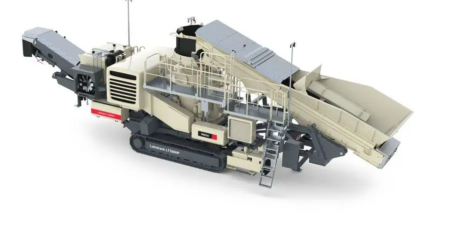 Trạm nghiền di động Metso Outotec Lokotrack LT300HP