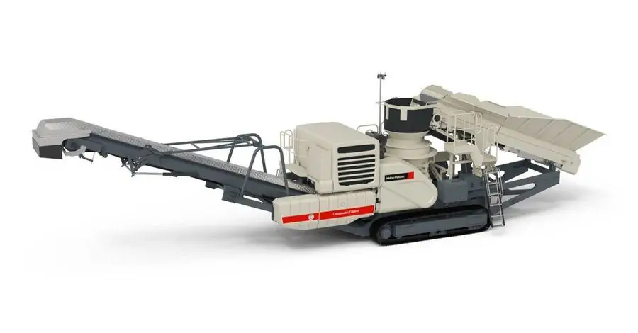 Trạm nghiền di động Metso Outotec Lokotrack LT200HP