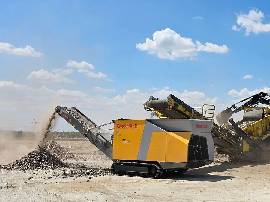 Keestrack P3 – Máy nghiền gỗ/cành cây