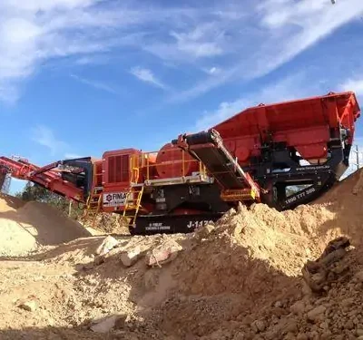 Terex Finlay J-1170+ – Trạm nghiền di động