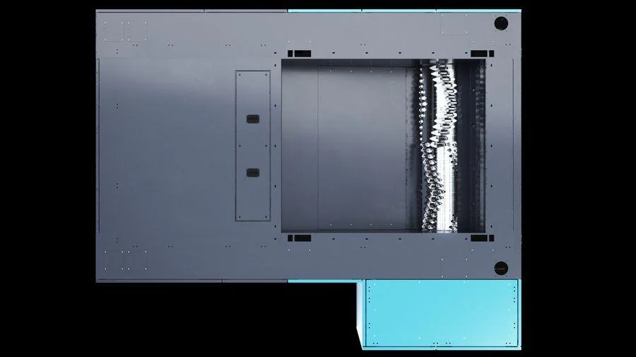 Máy nghiền phế liệu tái chế Vecoplan VVZ 2500 Pre