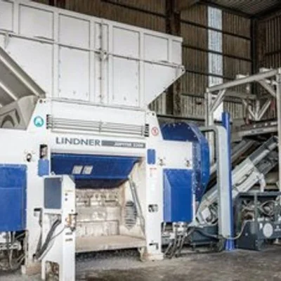 Máy nghiền phế liệu tái chế Lindner Jupiter 2200