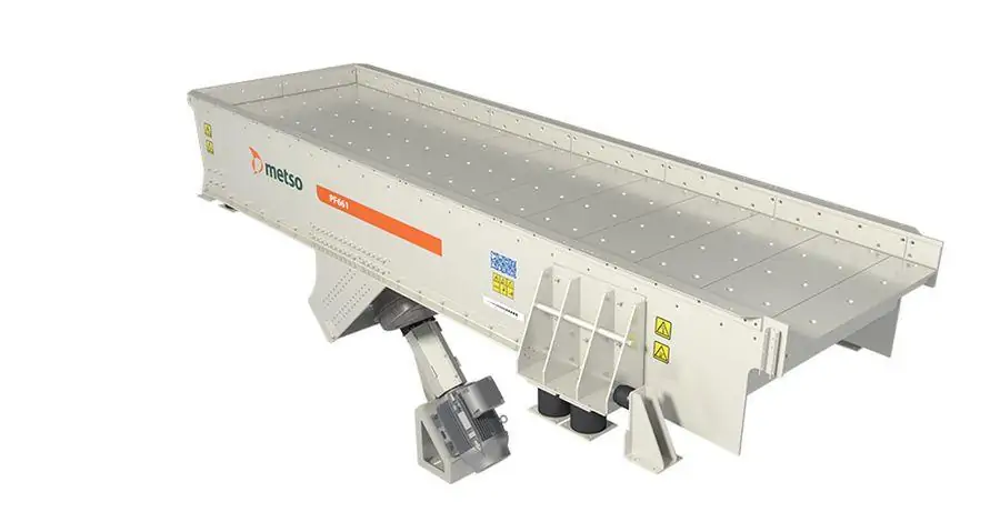 Máy cấp liệu Metso Outotec PF Series Pan