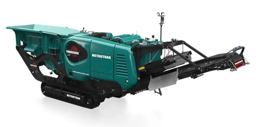 Trạm nghiền di động Powerscreen Metrotrak
