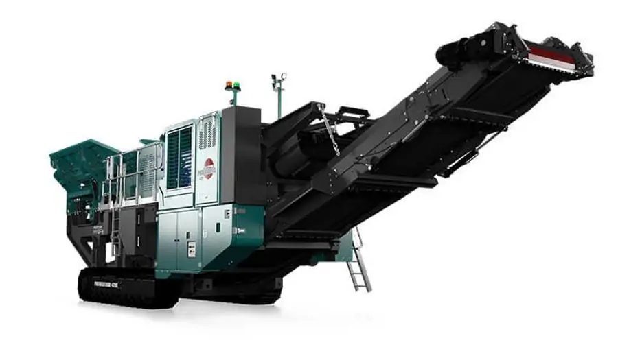Trạm nghiền di động Powerscreen Premiertrak 420E
