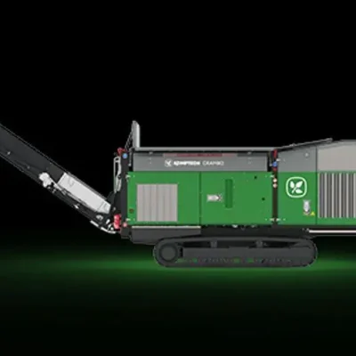 Komptech Crambo direct mobile – Máy nghiền gỗ/cành cây