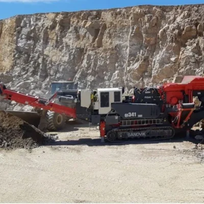 Sandvik QI341 – Trạm nghiền di động