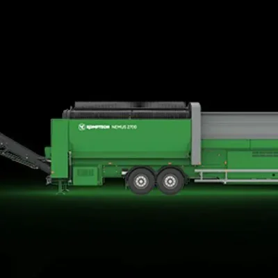 Komptech Nemus 3000 – Máy sàng rung