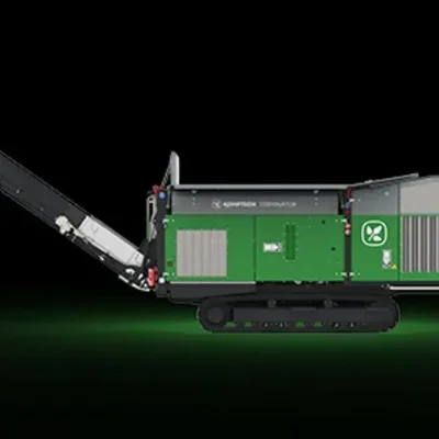 Komptech Terminator mobile – Máy nghiền gỗ/cành cây