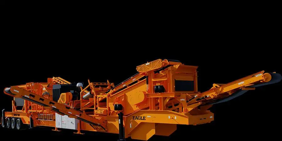Trạm nghiền di động Eagle Crusher RapiDeploy 1000