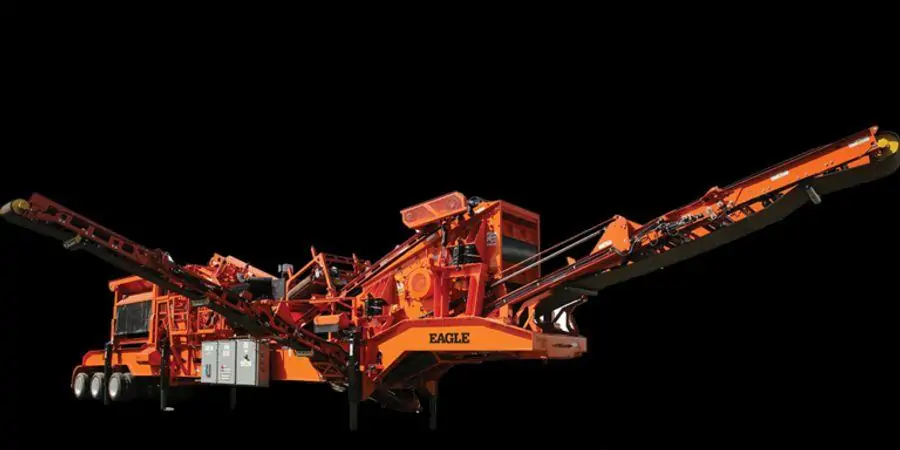 Trạm nghiền di động Eagle Crusher RapiDeploy 500