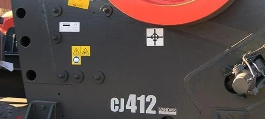 Máy nghiền hàm Sandvik CJ412
