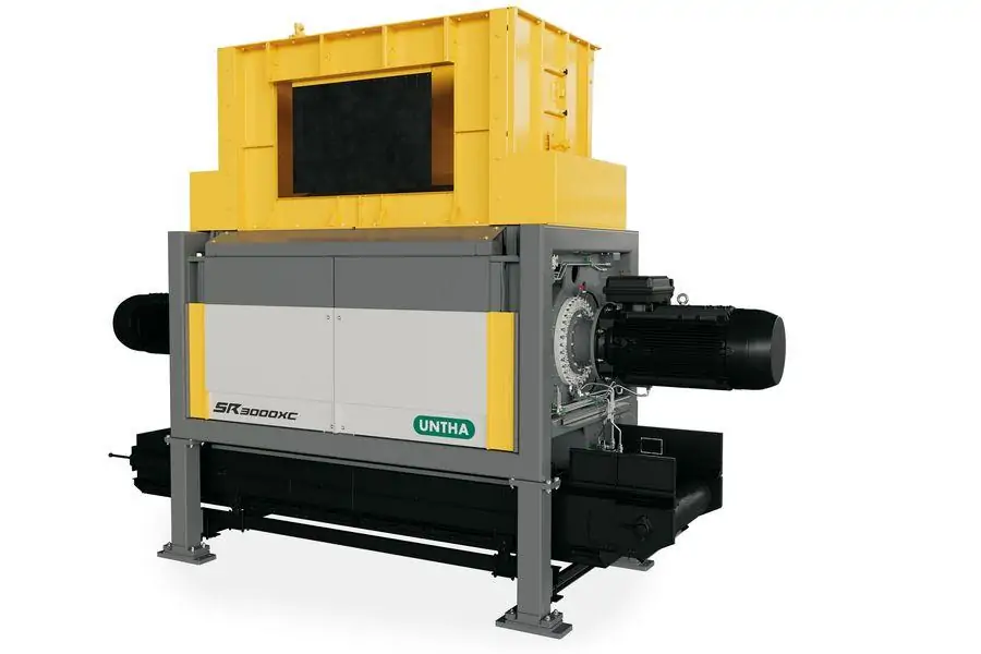 Máy nghiền phế liệu tái chế UNTHA SR2000/SR3000
