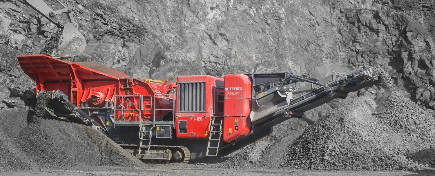 Máy nghiền va đập Terex Finlay IC 100