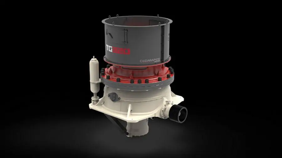 Máy nghiền côn Terex Cedarapids TG320