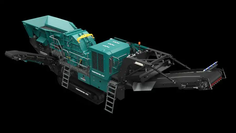 Trạm nghiền di động Powerscreen Trakpactor 320