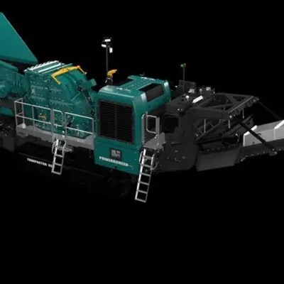 Powerscreen Trakpactor 550 – Trạm nghiền di động