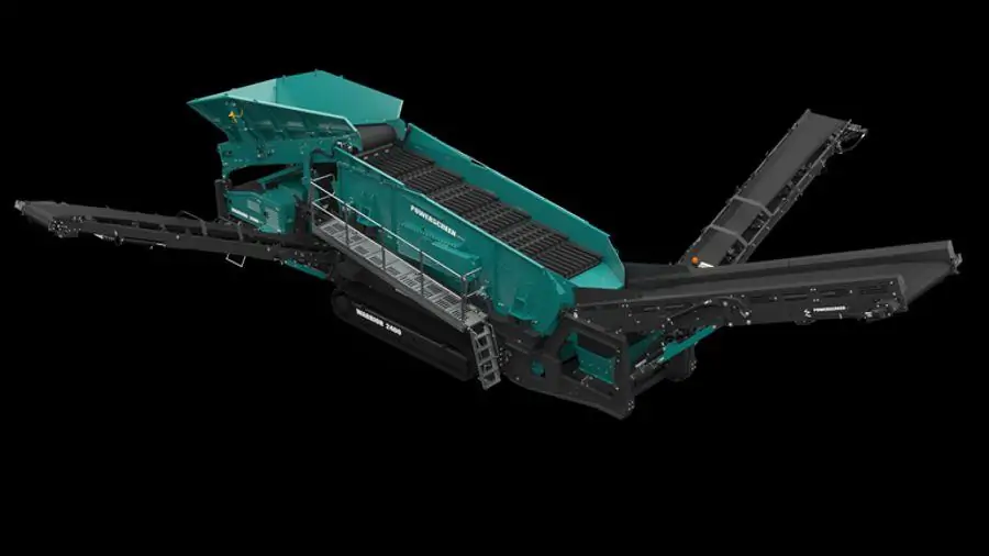 Powerscreen Warrior 2400 – Máy sàng rung