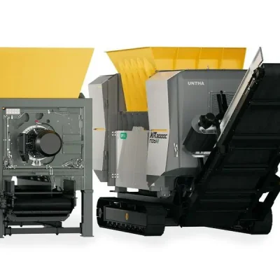 UNTHA XR-Power Drive-Edition – Máy nghiền phế liệu tái chế